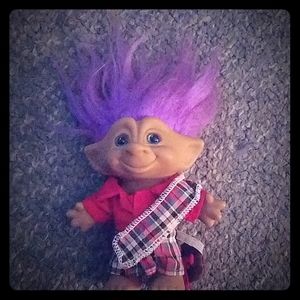 Vintage Treasure Troll Scottish